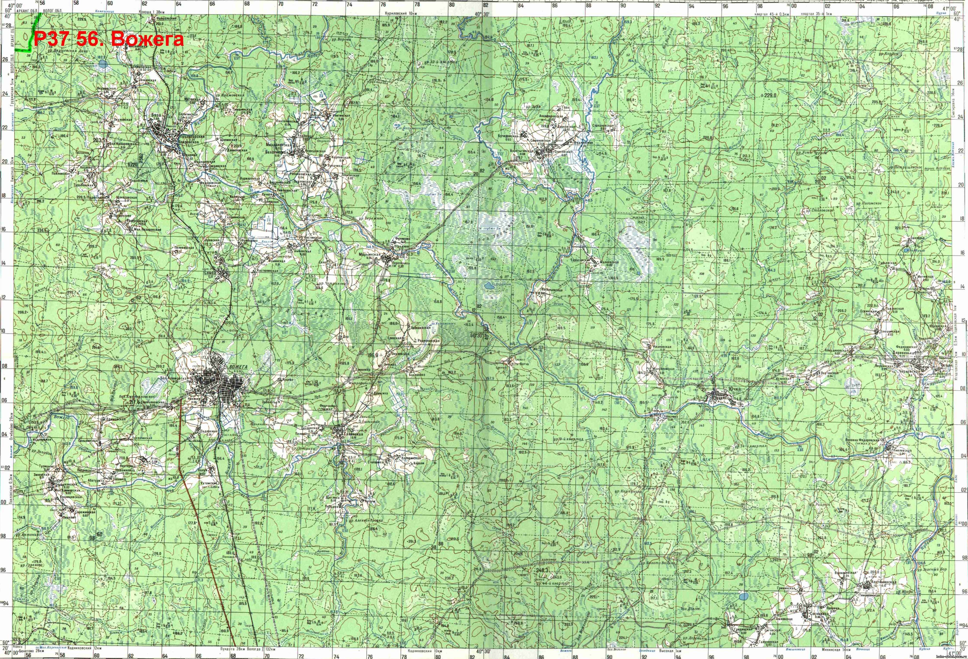 Кадастровая карта архангельской области